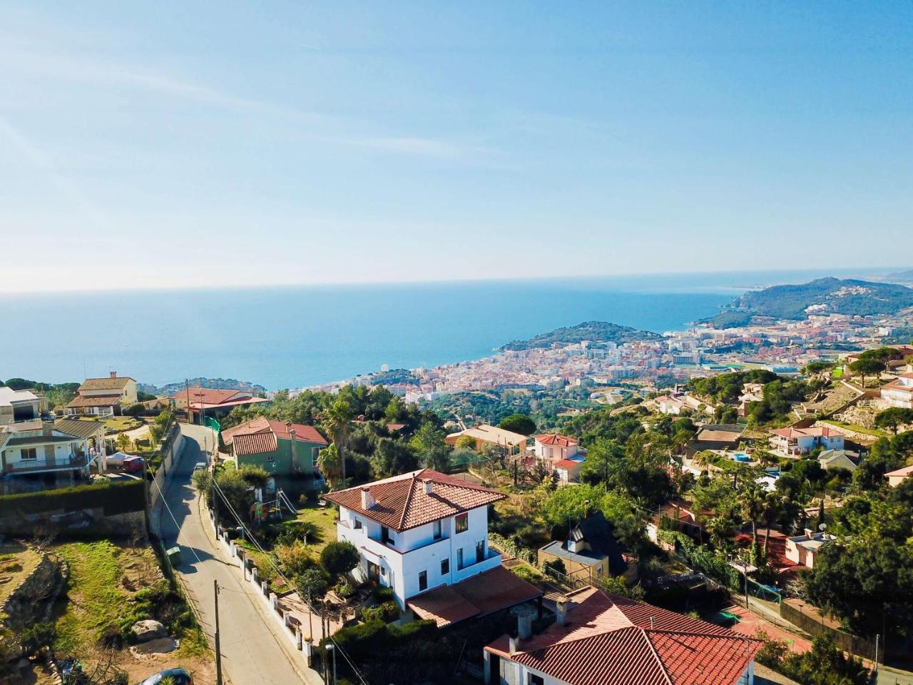 Luxury Villa Investingspain With Sea Views, Pool And Jacuzzi Lloret de Mar Exterior foto
